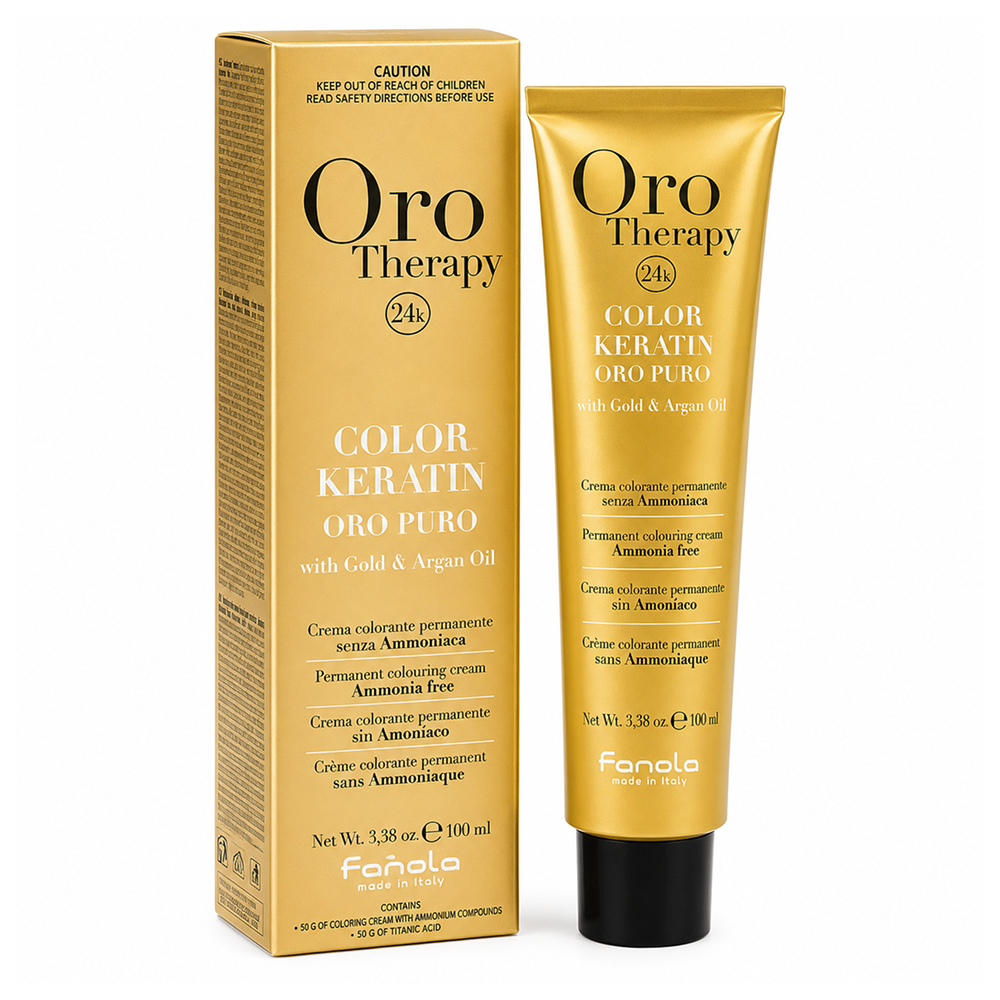 Fanola Pure Gold Color Keratin-Hair Color-Aladin Beauty