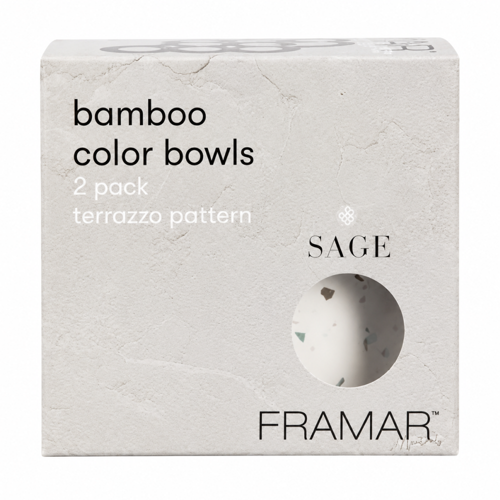 Framar Terrazzo Bamboo Bowls 2 Pack