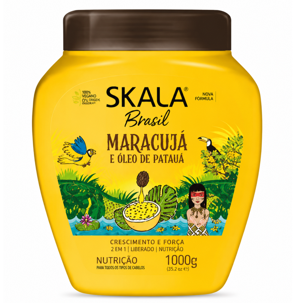Skala Passion Fruit & Patauá Oil Treatment Conditioner Cream 1000g