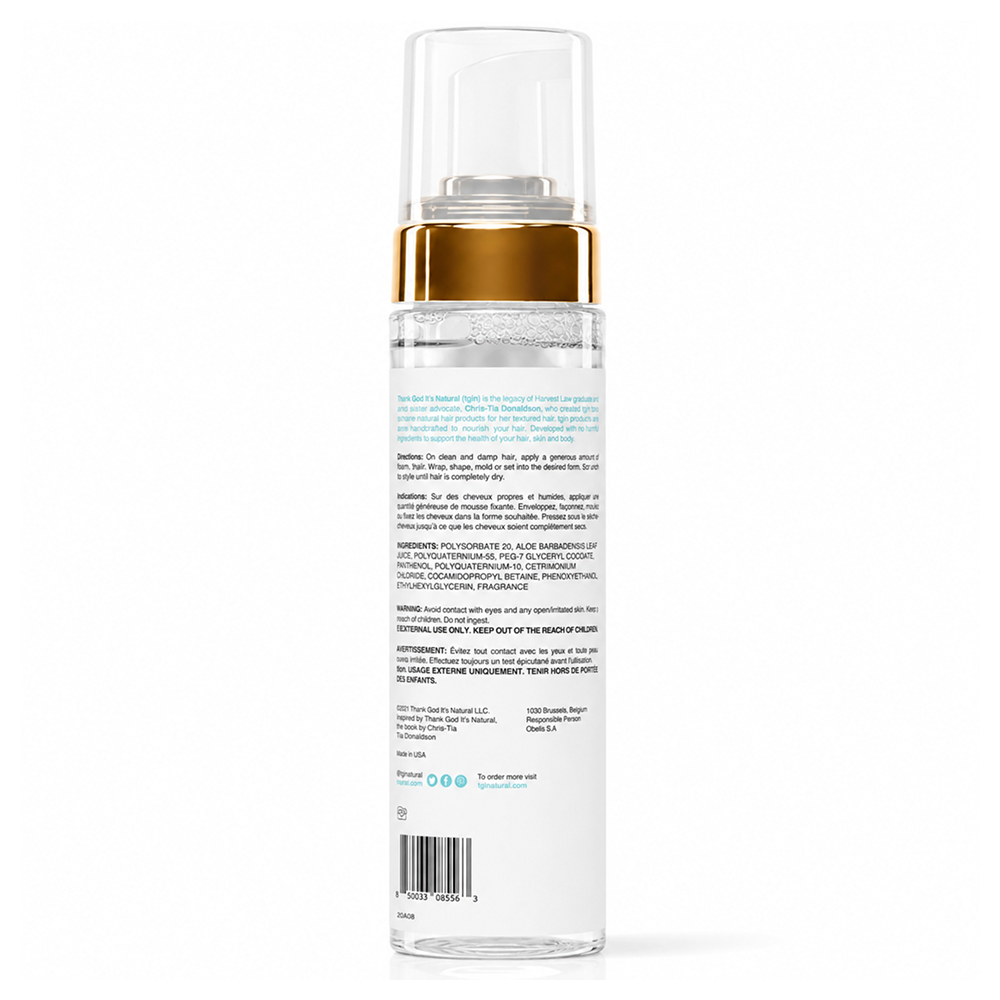 Tgin Miracle Styling Multi-Use Setting Foam 8oz