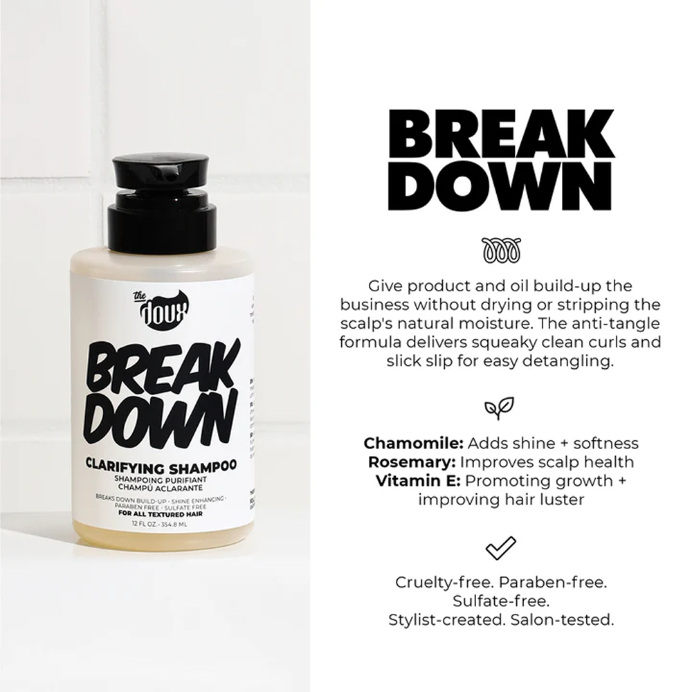 The Doux Breakdown Clarifying Shampoo 12oz-Clarifying Shampoo-Aladin Beauty