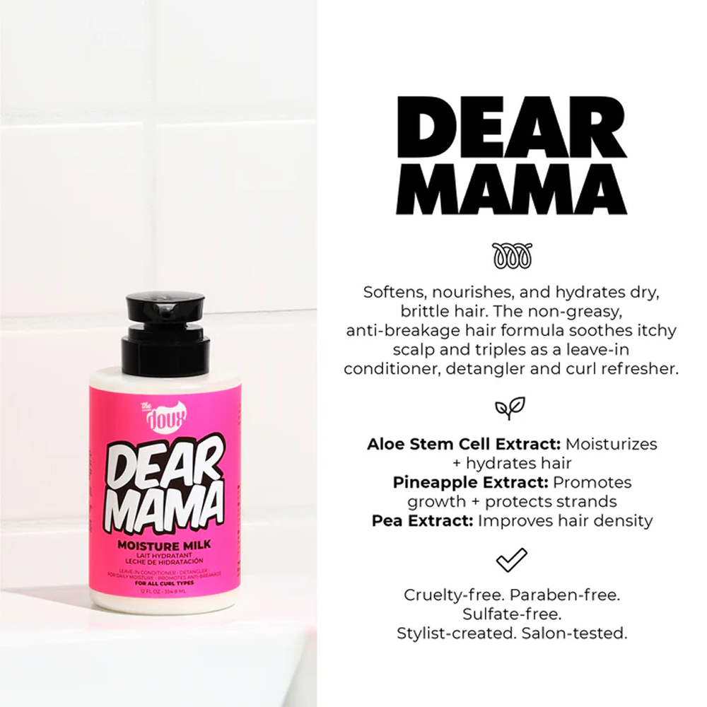 The Doux Dear Mama Moisture Milk 12oz-Leave-in Conditioner-Aladin Beauty