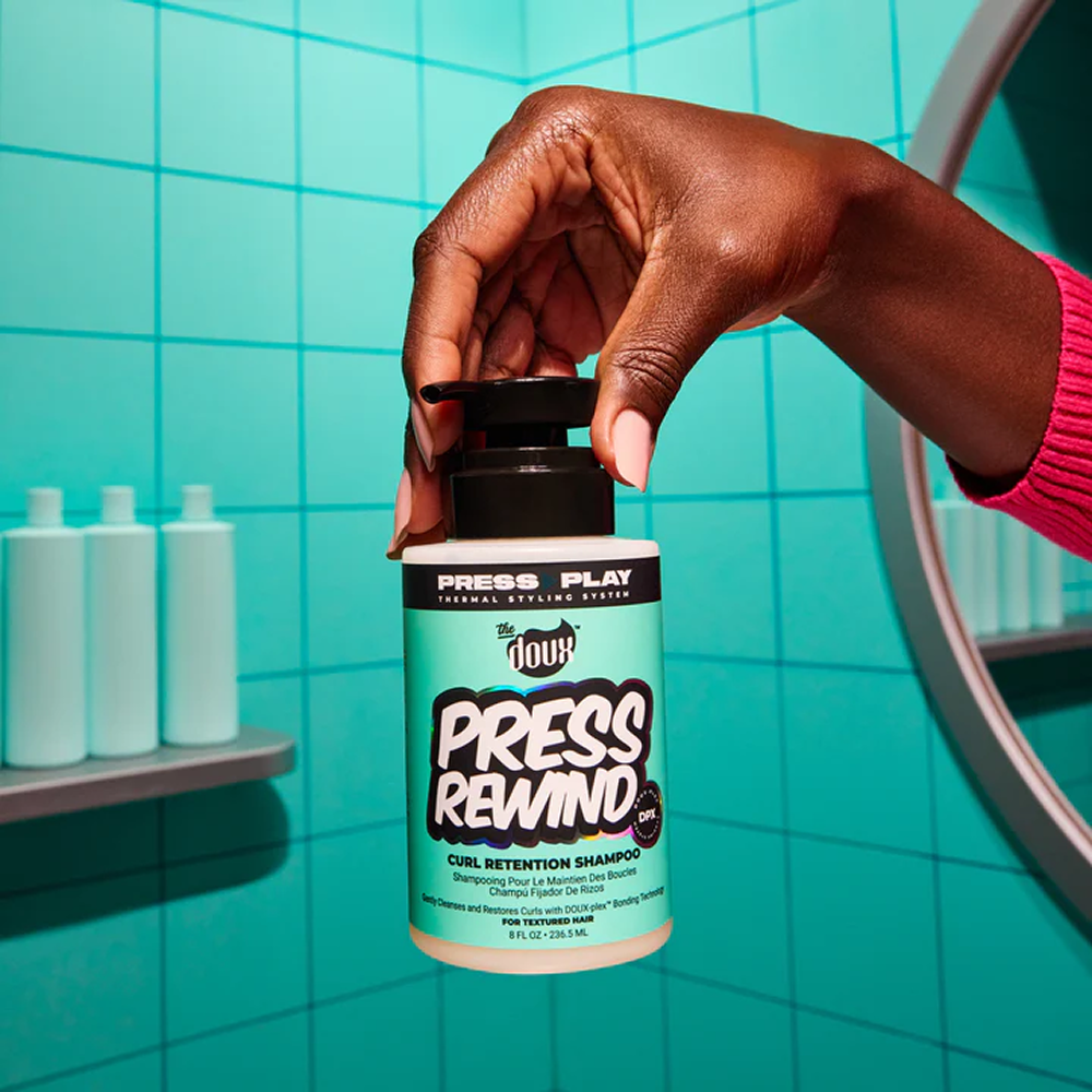 The Doux Press Play Rewind Curl Reversion Shampoo 236ml