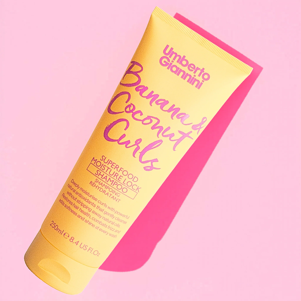 Umberto Giannini Banana Butter Nourishing Superfood Shampoo 250ml