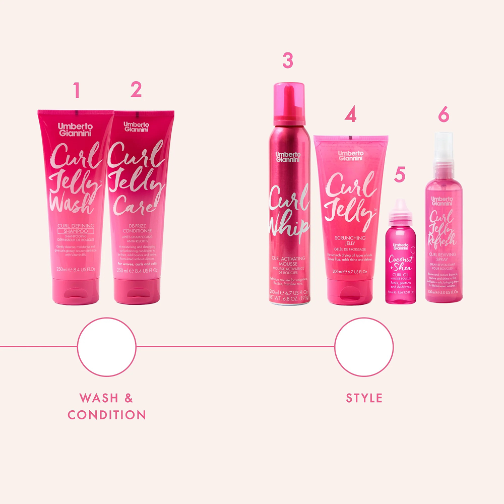 Umberto Giannini Curl Jelly Refresh Curl Reviving Spray 150ml-Curl Refresher-Aladin Beauty