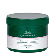 Vt Cosmetics Cica Mild Toner Pad 60pcs-Exfoliating Pads-Aladin Beauty
