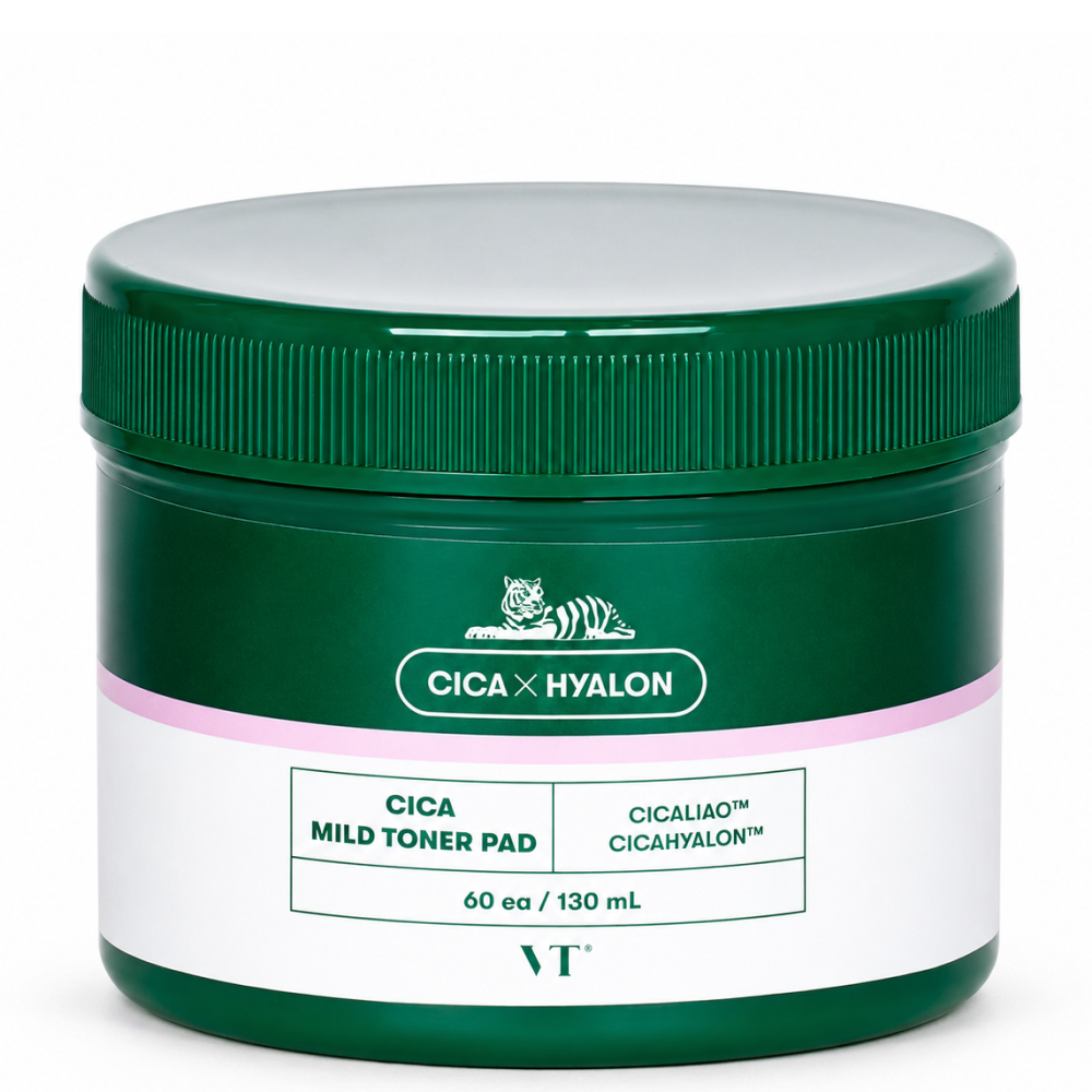Vt Cosmetics Cica Mild Toner Pad 60pcs