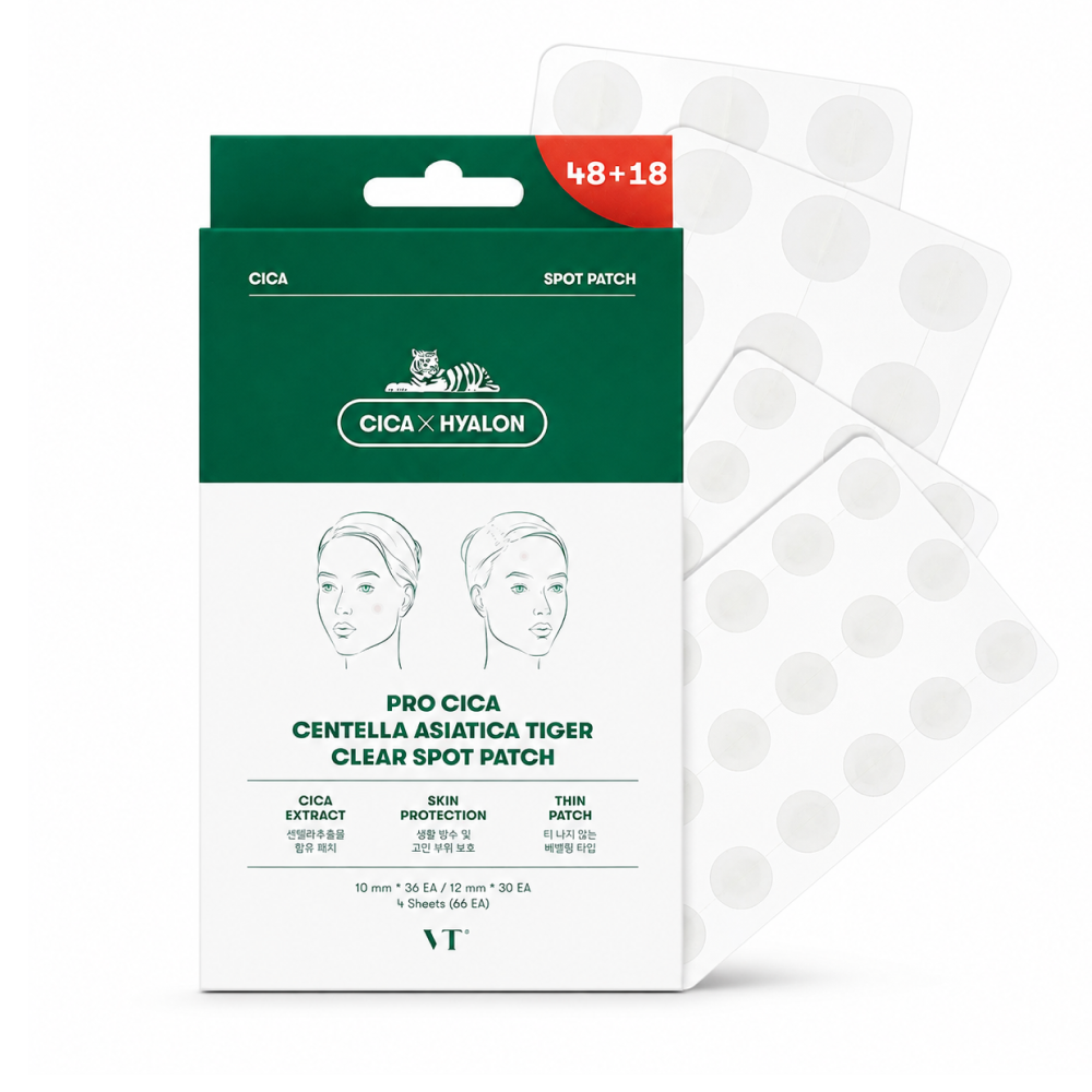 Vt Cosmetics Cica Spot Patch Patches For Pimples - 48 Pieces