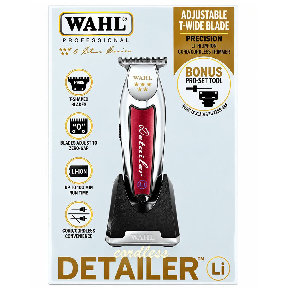 WAHL Cordless Detailer Hair Clipper Kit