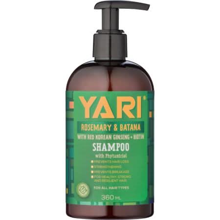 Yari Rosemary & Batana Shampoo 360ml - Aladin Beauty