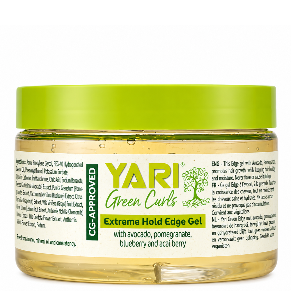 Yari Green Curls Extreme Hold Edge Gel 125ml-Gel-Aladin Beauty