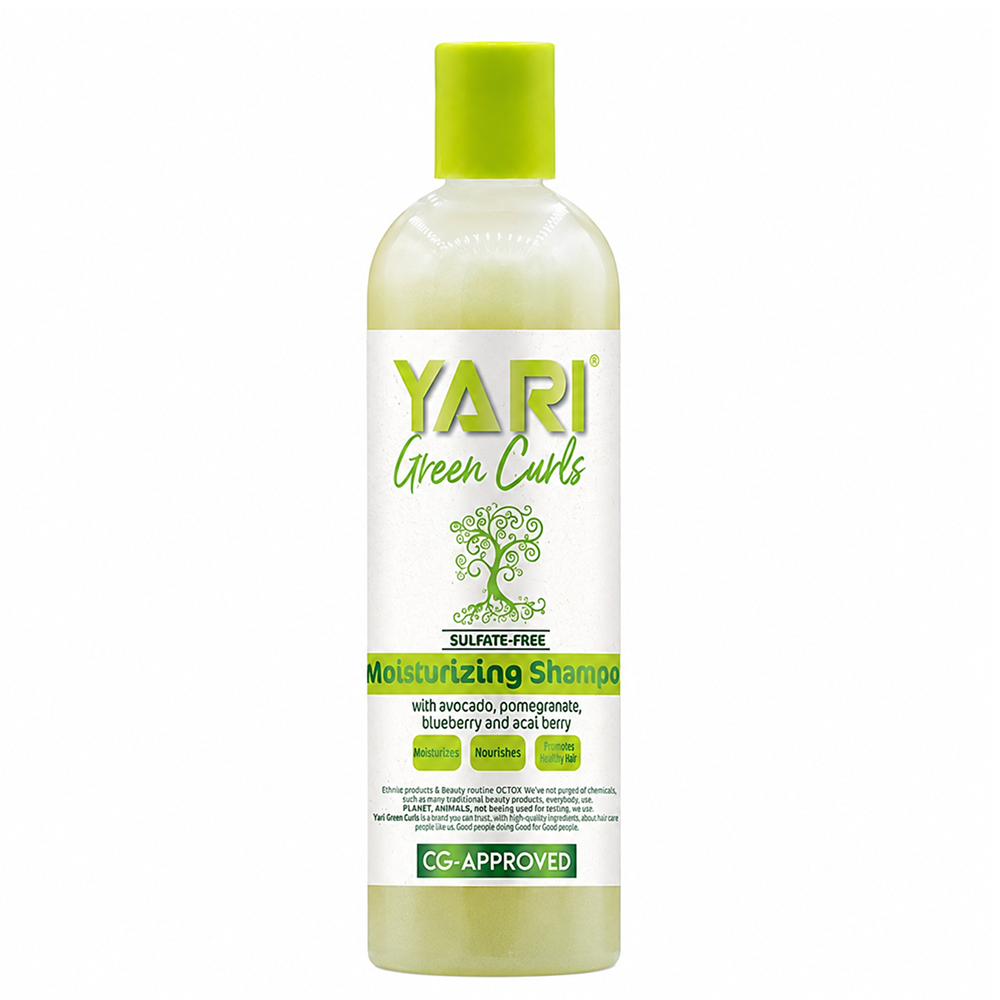Yari Green Curls Sulfate-Free Moisturizing Shampoo 355ml-Moisturizing Shampoo-Aladin Beauty