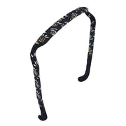 Zazzy Bandz Gold Pineapples on Black - Aladin Beauty