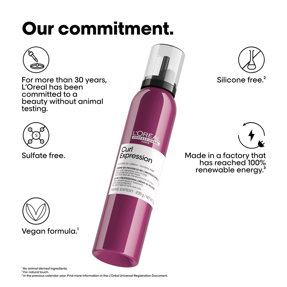 L'Oréal Professionnel Curl Expression 10-in-1 Cream Mousse 230ml