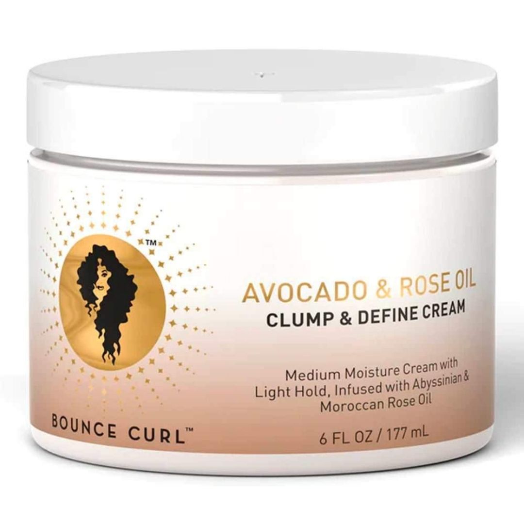 Bounce Curl Avocado & Rose Oil Clump and Define Cream