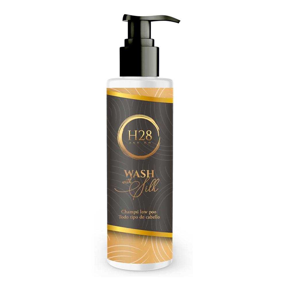 H28 and Co Wash With Silk Shampoo Low Poo 250ml