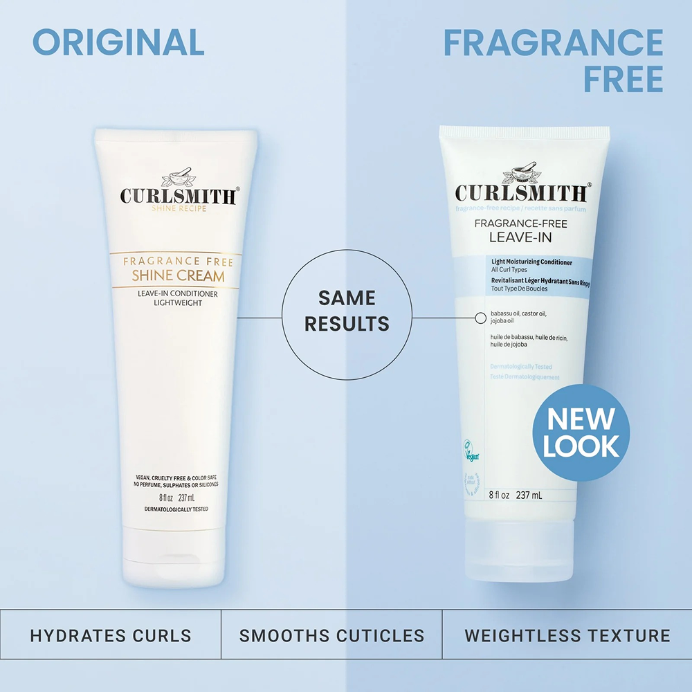 Curlsmith Fragrance-Free Strong Hold Gel 237ml