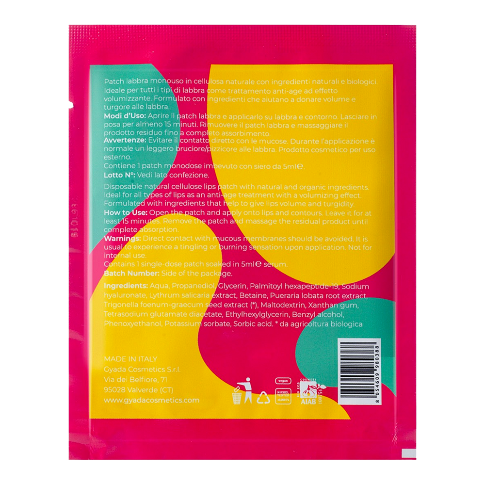 Gyada Lip Patch N°2 Volumizing & Replumping 5ml-All-Aladin Beauty