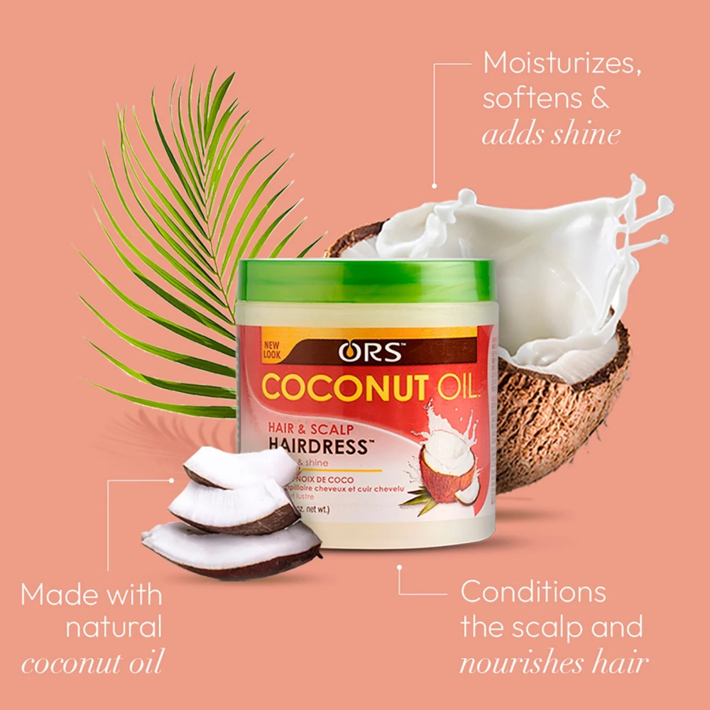 Ors Coconut Oil Hair & Scalp Hairdress 156g-All-Aladin Beauty