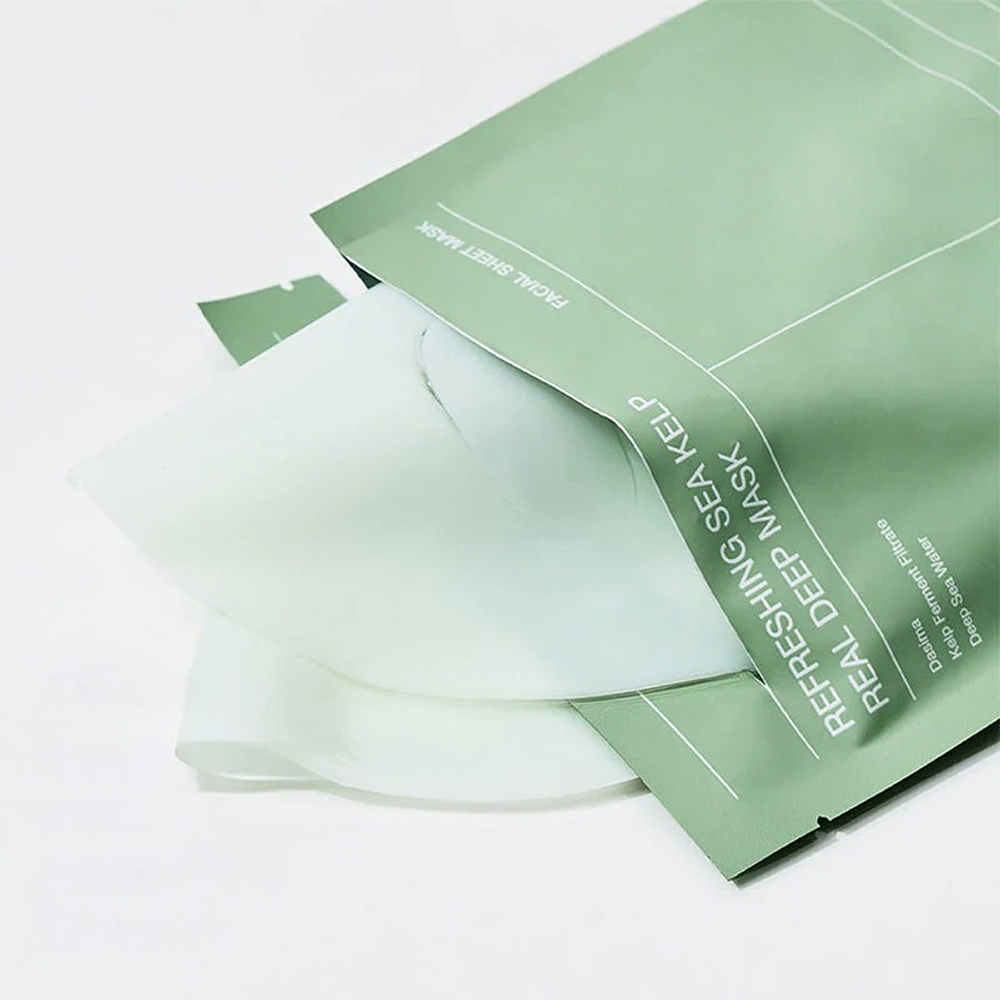 Biodance Refreshing Sea Kelp Real Deep Mask 1 Box 34g X 4 Pieces-Sheet Mask-Aladin Beauty