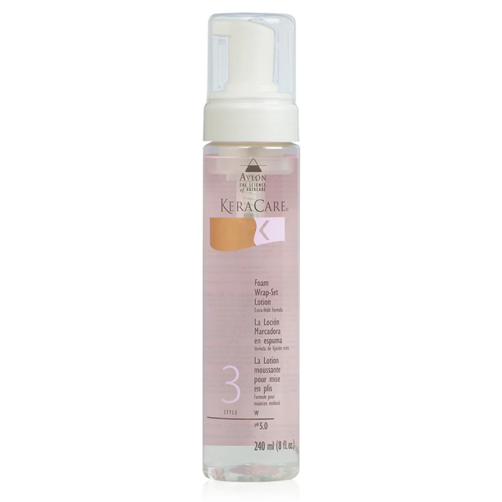 KeraCare Foam Wrap Extra Hold 240ml-Styling Foam-Aladin Beauty