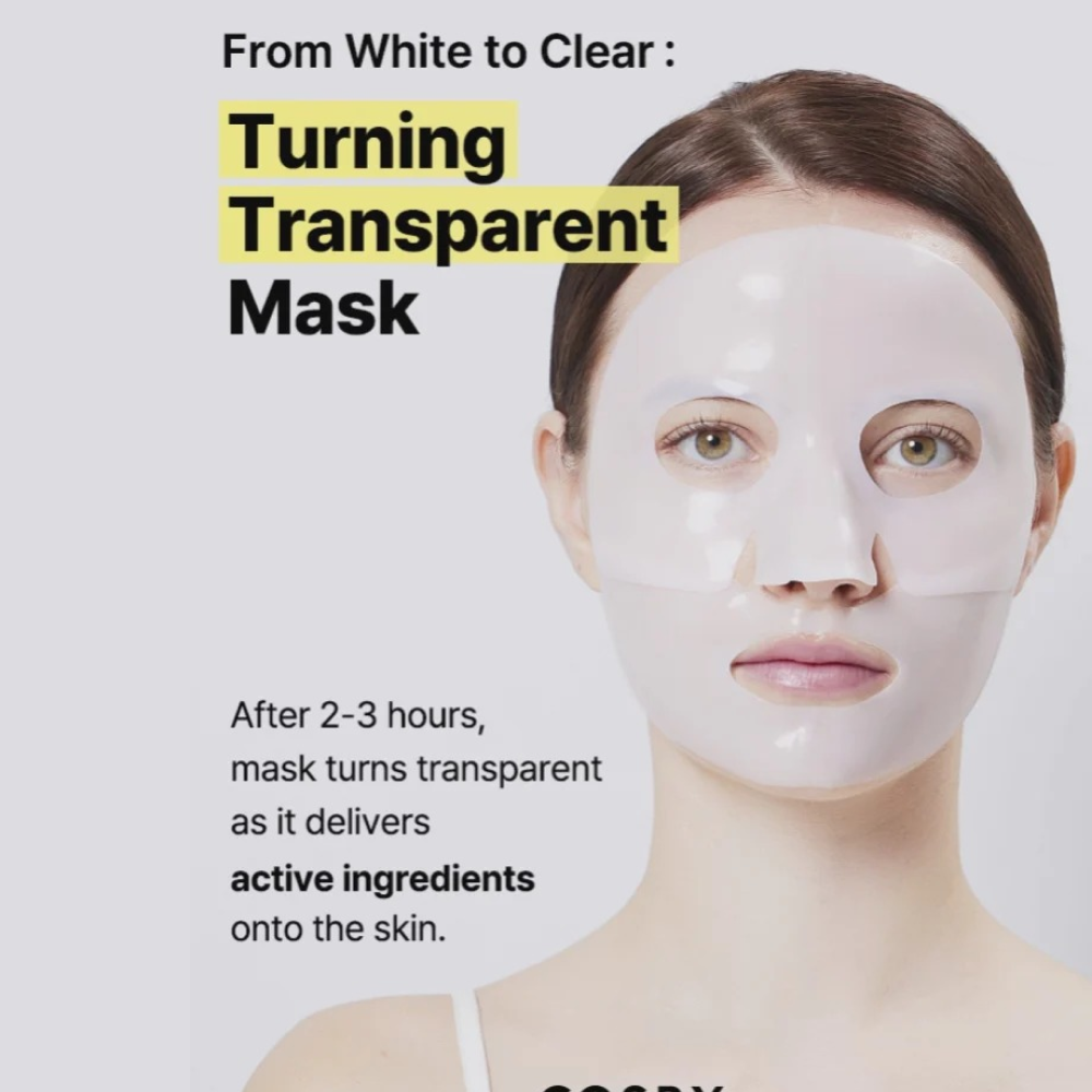 Cosrx Advanced Snail Mucin Glass Glow Hydrogel Face Masks 34g | Pack Of 3