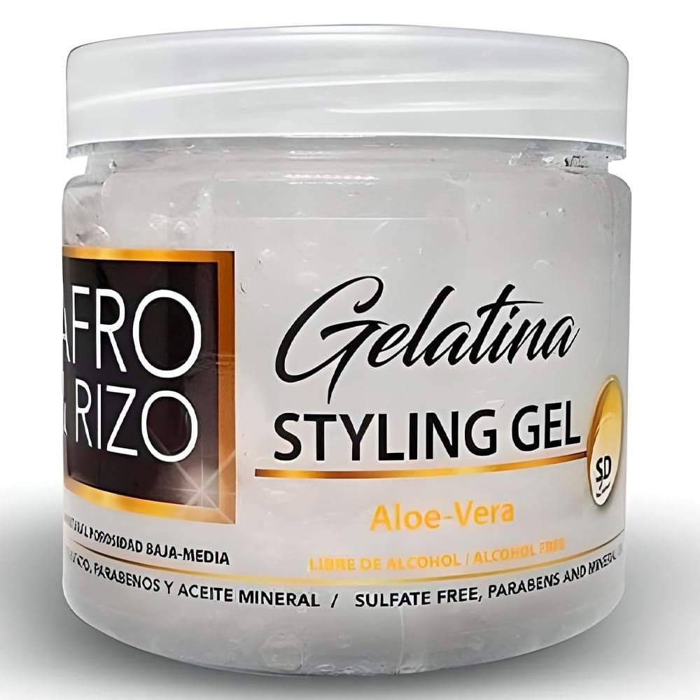 Afro & Rizo Gelatina Con AloeVera 355ml - Aladin Beauty