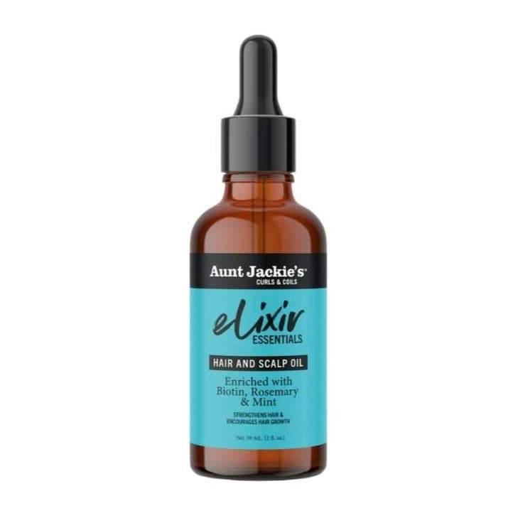 Aunt Jackie’s Elixir Essentials Biotin And Rosemary Hair Scalp Oil 59ml - Aladin Beauty