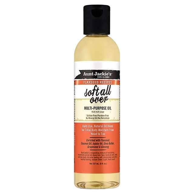 Aunt Jackie's Flaxseed Aceite Soft All Over 237ml - Aladin Beauty