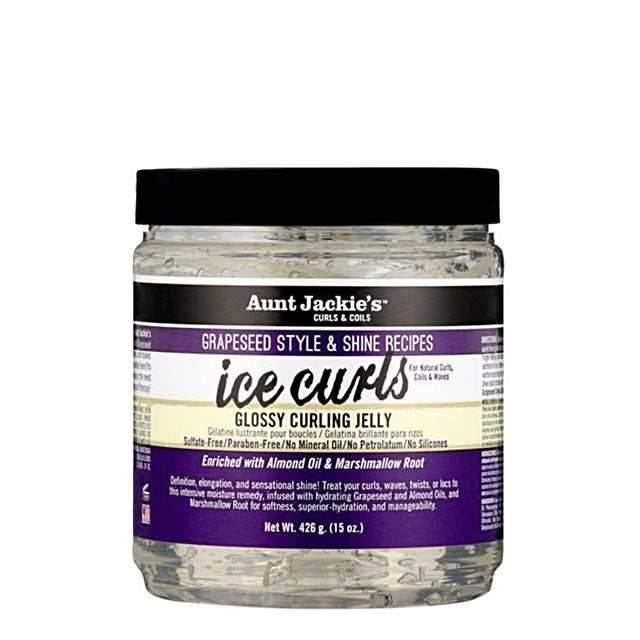 Aunt Jackie's Grapeseed Ice Curls Glossy Curling Jelly 426g - Aladin Beauty