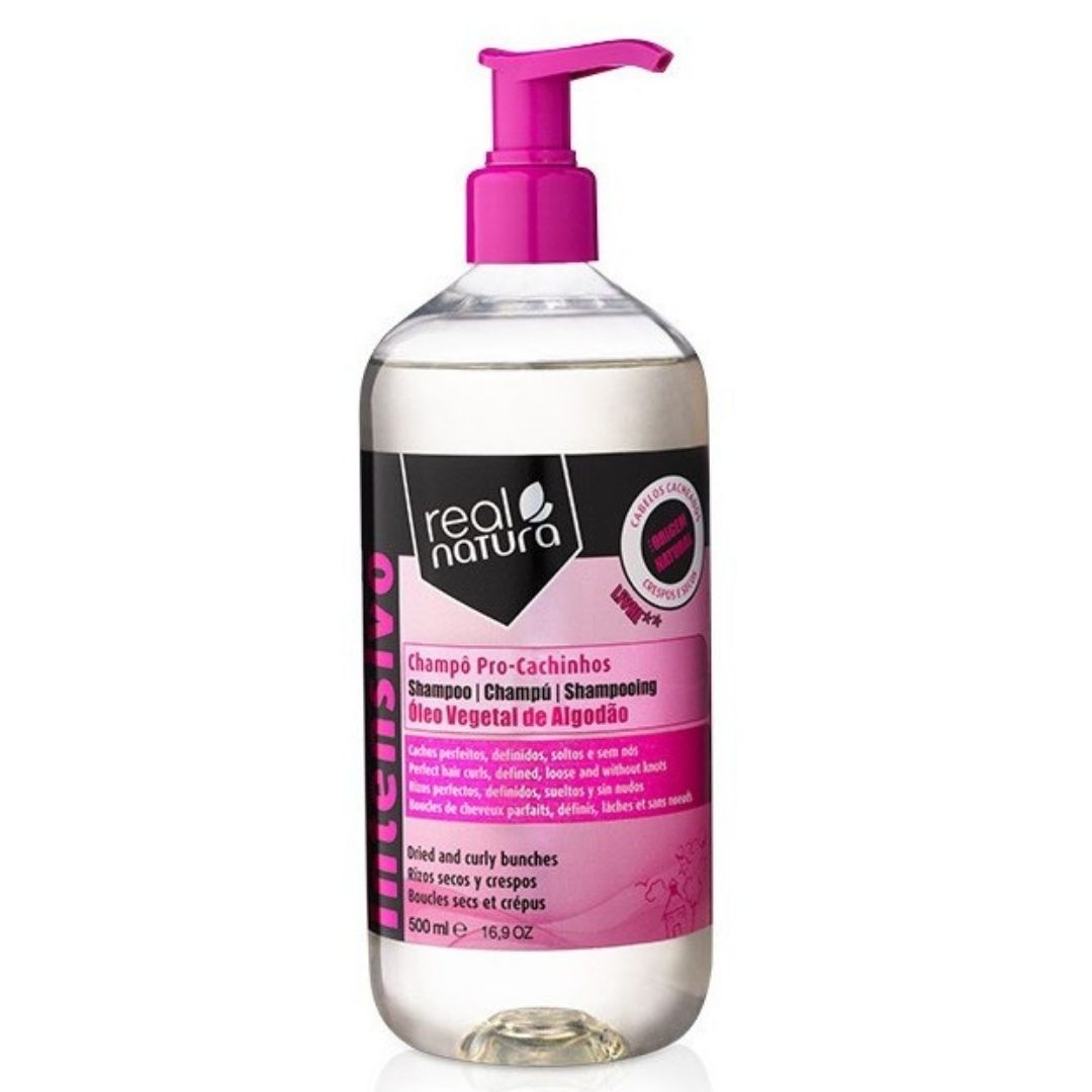 Real Natura Pro-Little Curls Shampoo 500ml