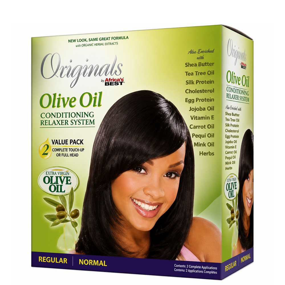 Africa's Best Originals Relaxer Kit Twin Pak Regular