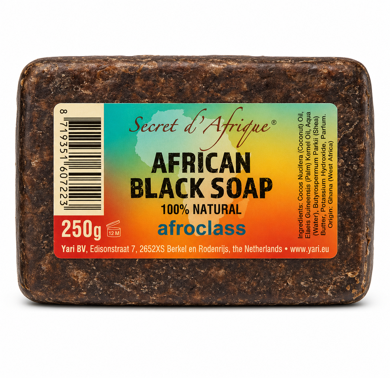 Secret d'Afrique African Black Soap 250g-All-Aladin Beauty