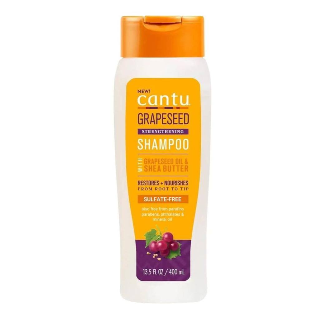 Cantu Grapeseed Strengthening Sulfate Free Shampoo 400ml