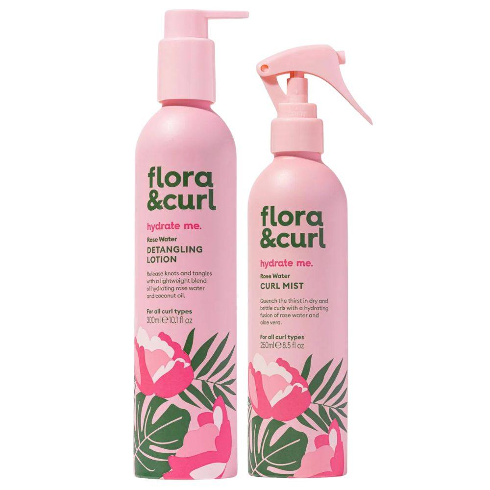 Flora & Curl Hydrate Me Rose Water Hydrating Pack