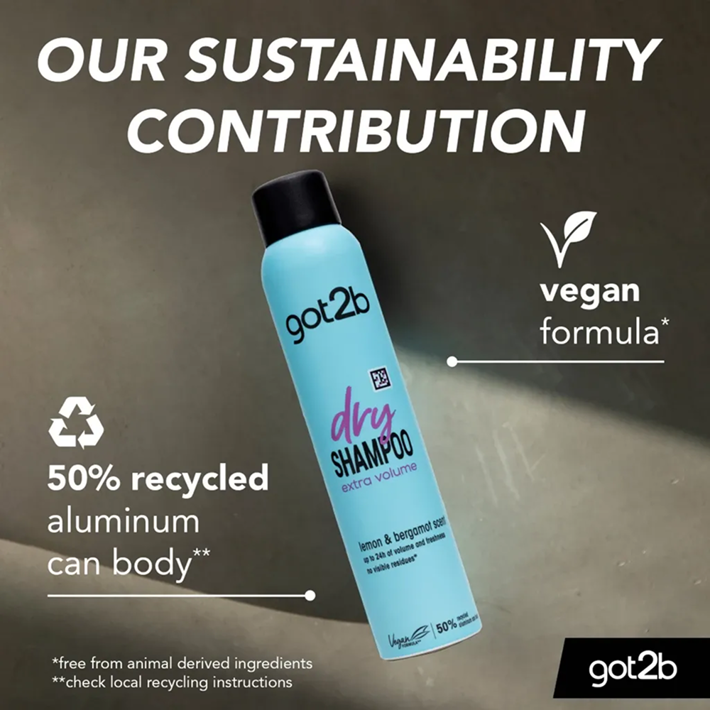 Schwarzkopf Got2b Dry Shampoo Extra Volume 200ml-All-Aladin Beauty