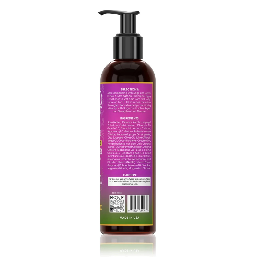 Blaq Sage & Lychee Conditioner-All-Aladin Beauty