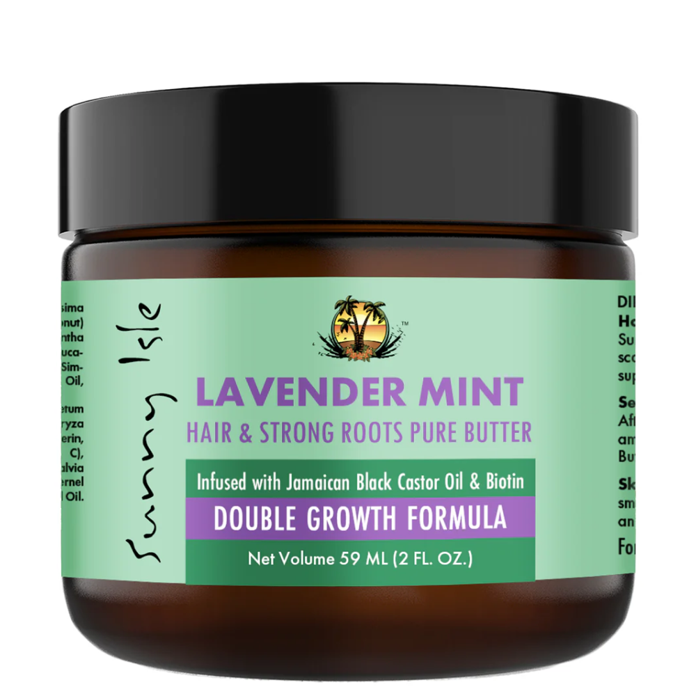 Sunny Isle Lavender Mint Hair & Strong Roots Pure Butter-All-Aladin Beauty