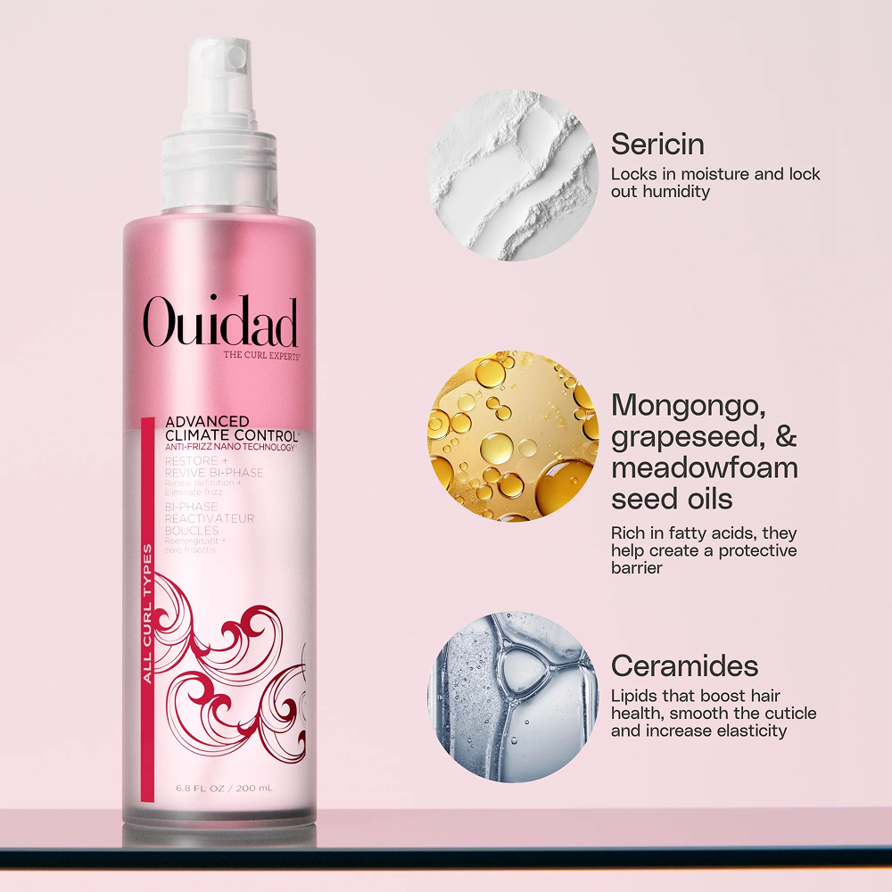Ouidad Advanced Climate Control Restore + Revive Bi-Phase 200ml-Hair Spray-Aladin Beauty