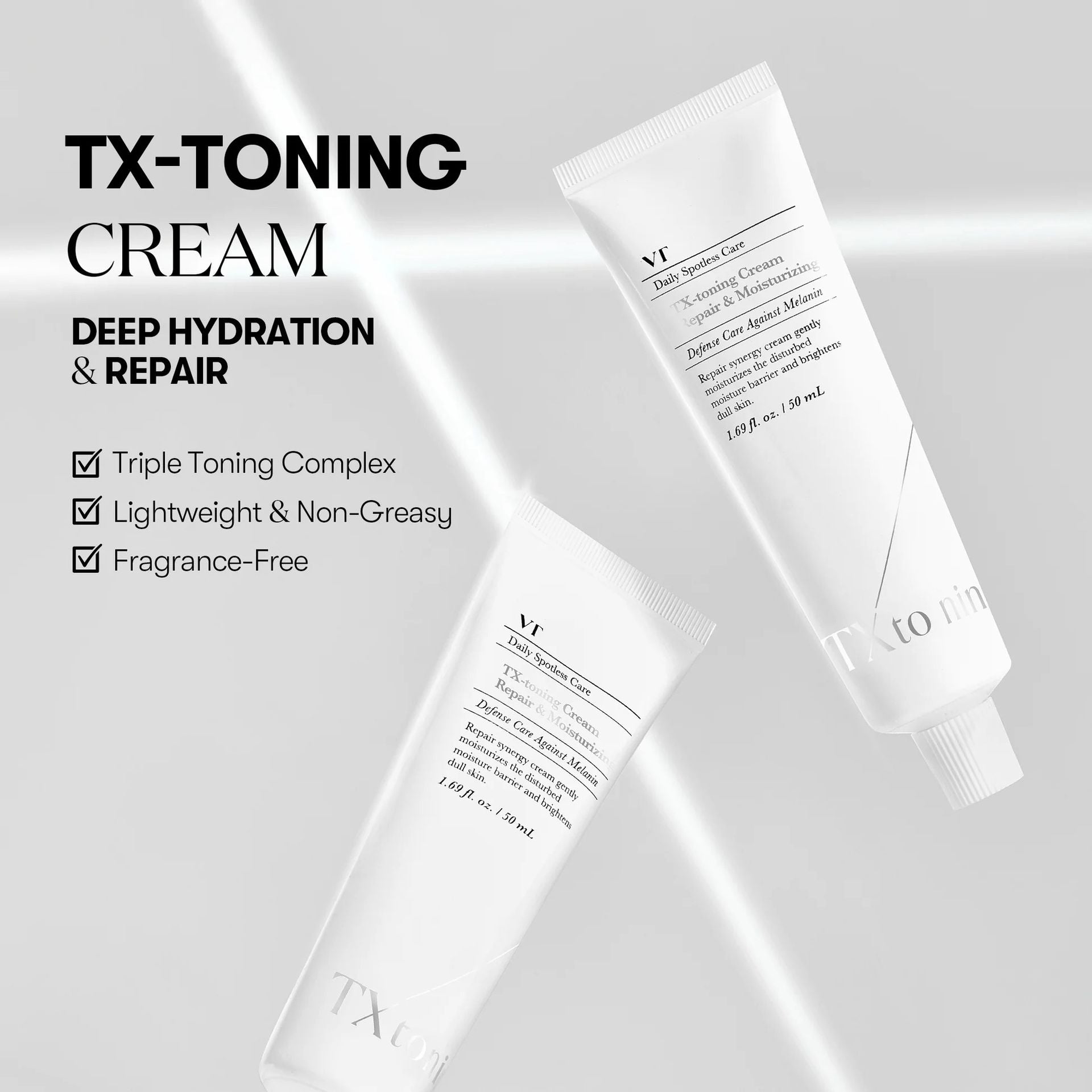Vt Cosmetics Tx-Toning Face Cream 50ml-Face Cream-Aladin Beauty