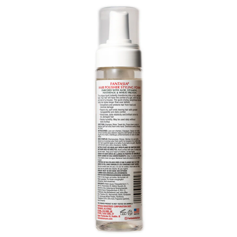 Fantasia IC Aloe Vera Polisher Styling Foam 8.7 oz-All-Aladin Beauty