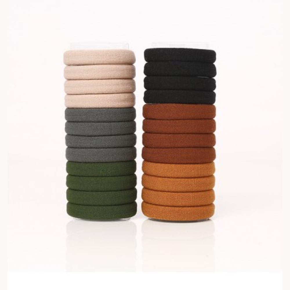 Bifull Hair Ties Assorted Colors 24 Units