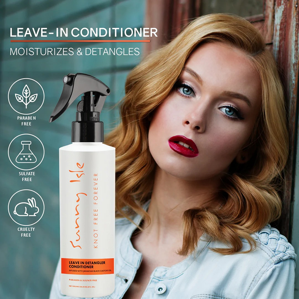 Sunny Isle Jamaican Black Knot-Free Forever Leave-In Conditioner 236ml-All-Aladin Beauty