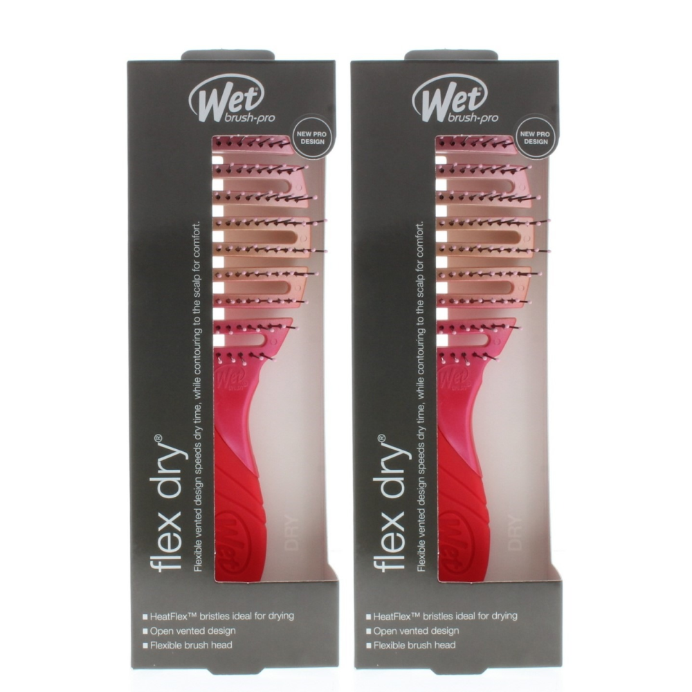 Wet Brush Pro Flex Dry Ombre Coral Ombre-All-Aladin Beauty