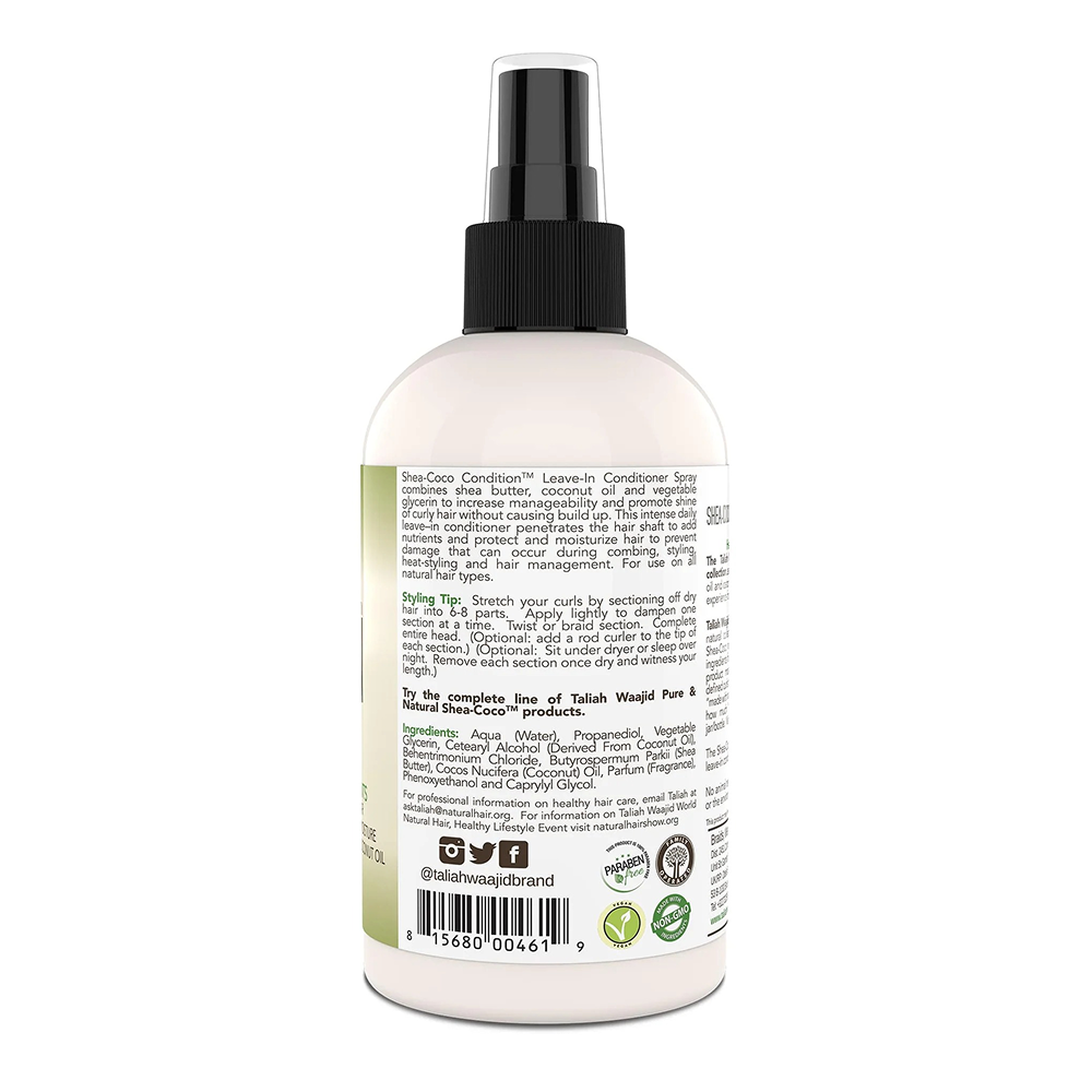Taliah Waajid Shea Coco Leave-In Conditioner Spray 237ml-All-Aladin Beauty