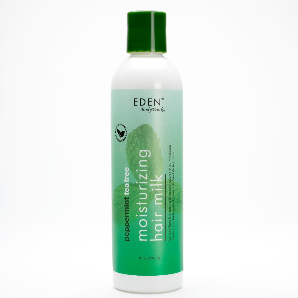 Eden Bodyworks Peppermint Tea Tree Moisturizing Hair Milk 8oz-Hair Perm Lotion-Aladin Beauty