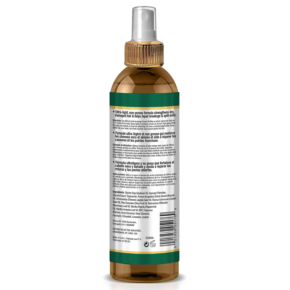 Difeel Rosemary Mint Anti-Breakage Serum Oil Mist 8oz-All-Aladin Beauty