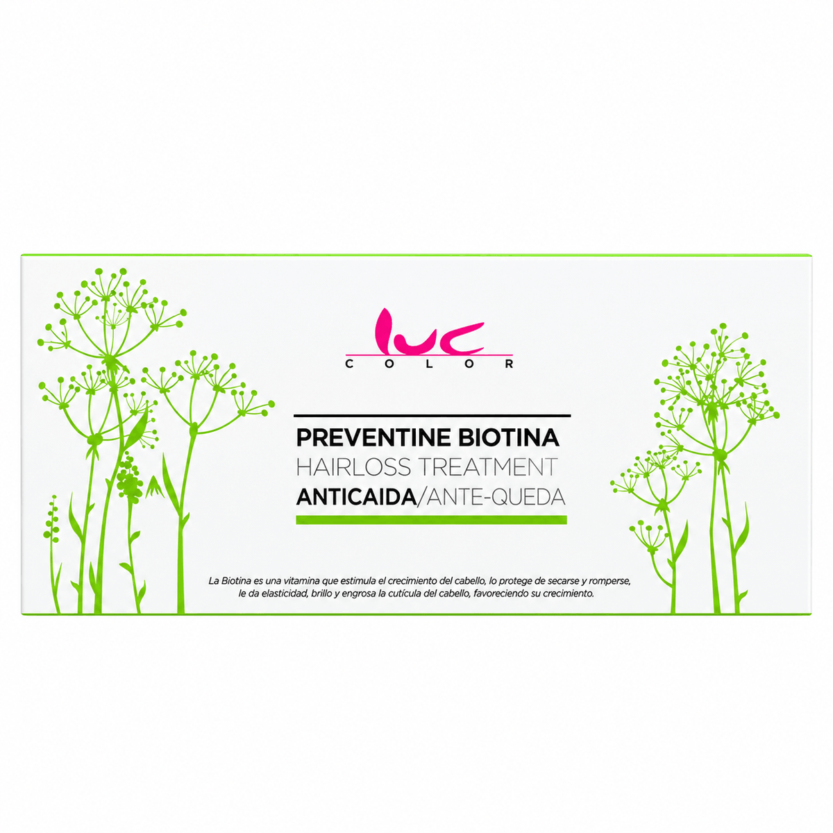 Luc Color Preventine Biotin Anti-Hair Loss 12x10ml