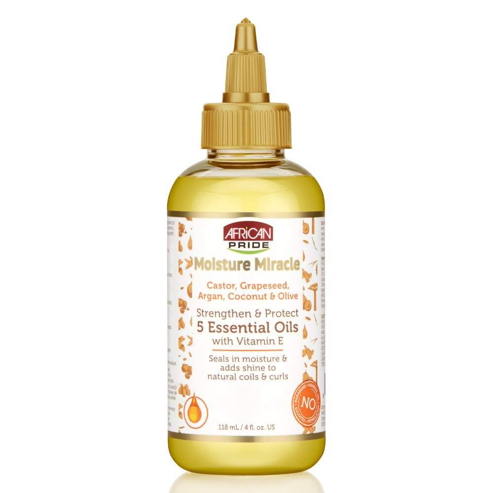 African Pride Moisture Miracle 5 Essential Oils 119ml