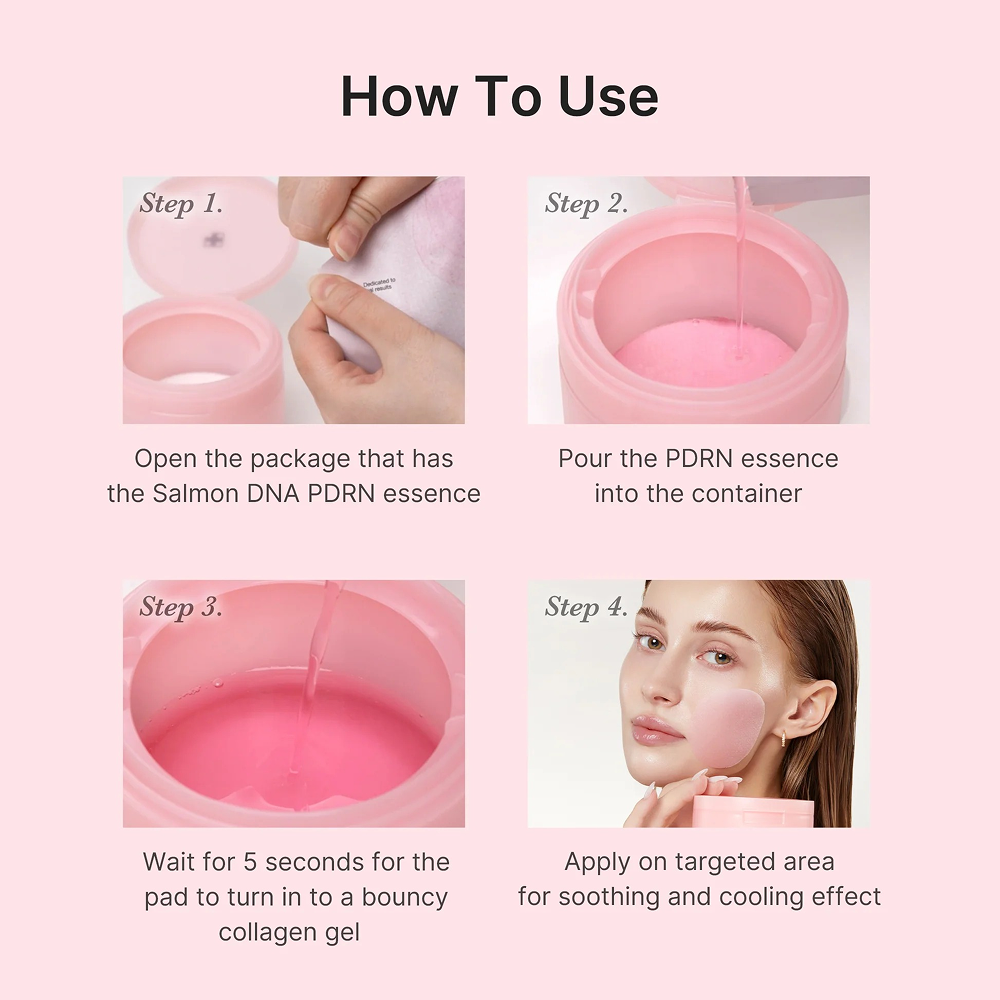 Medicube Pdrn Pink Collagen Toning Gel Toner Pad 70Pads